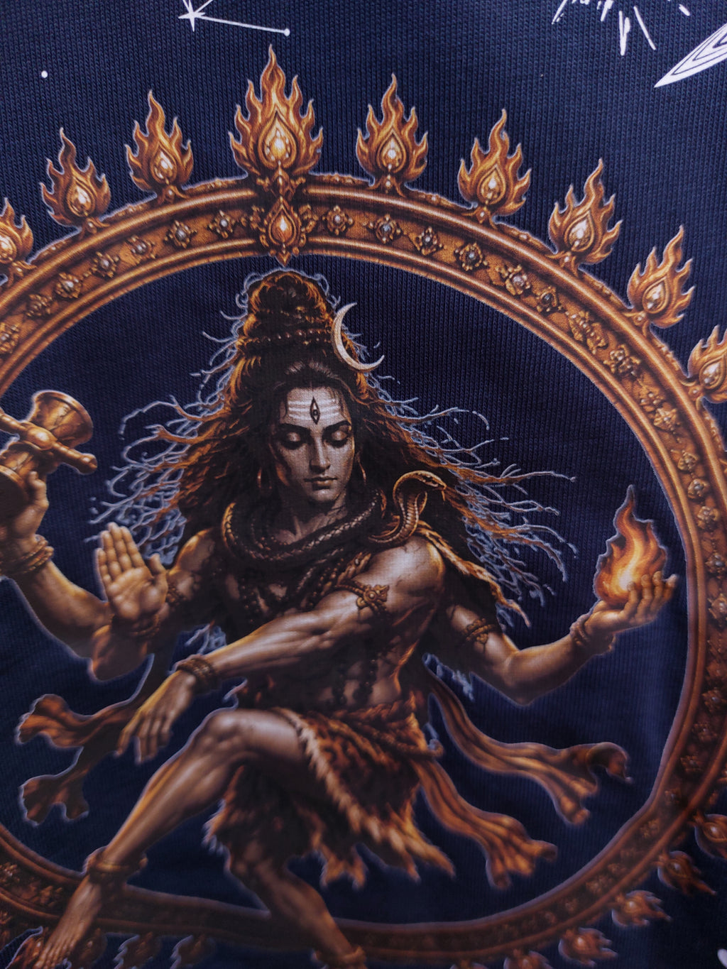 ETERNAL (अनादि) — Shiva Nataraja Oversized Tee