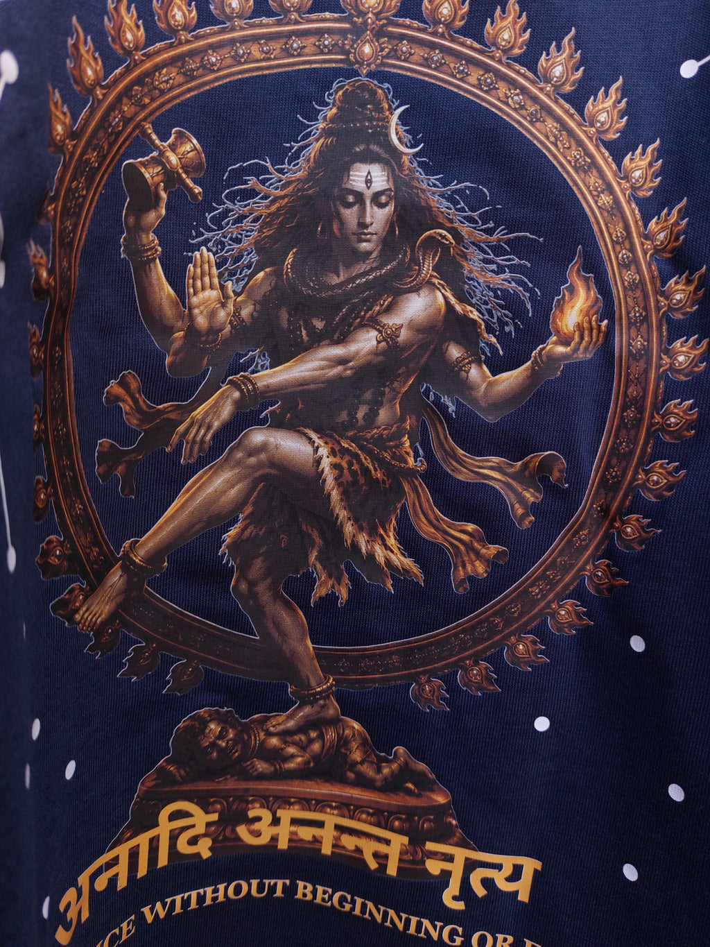 ETERNAL (अनादि) — Shiva Nataraja Oversized Tee