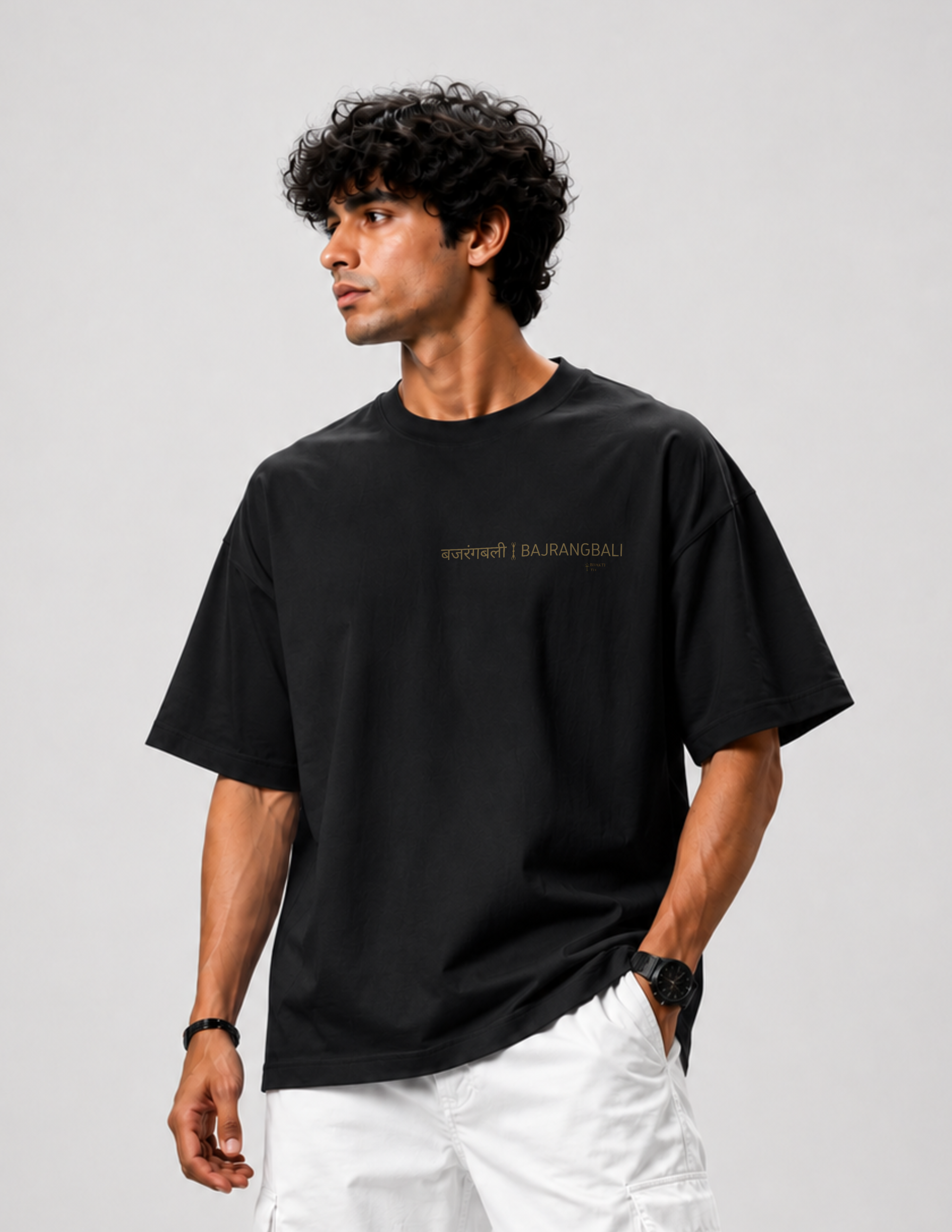 BAJRANGBALI (बजरंगबली) — Hanuman Oversized Tee