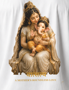 MOTHER (माँ) — Ganesha & Parvati Oversized Tee