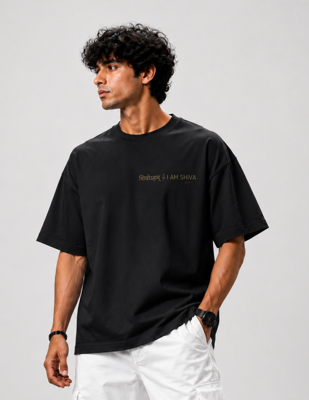 I AM SHIVA (शिवोऽहम्) — Shiva Oversized Tee