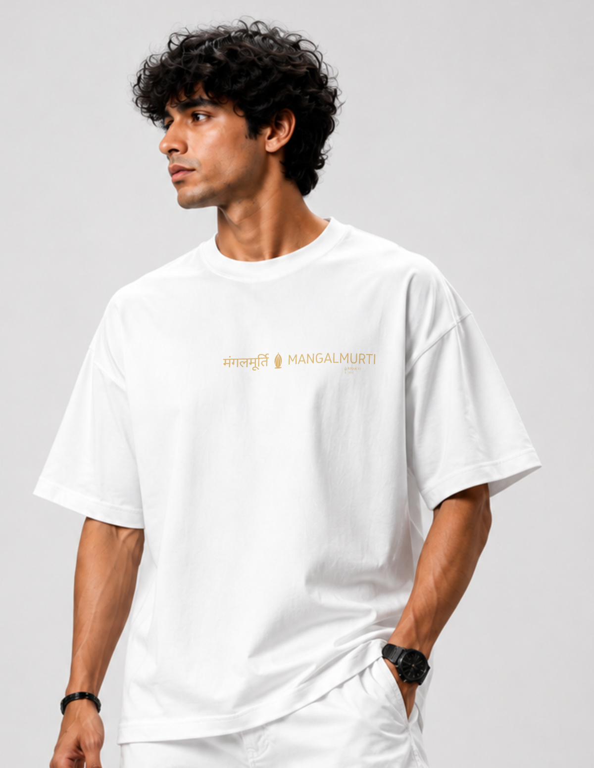 MANGALMURTI (मंगलमूर्ति) — Ganesha Oversized Tee
