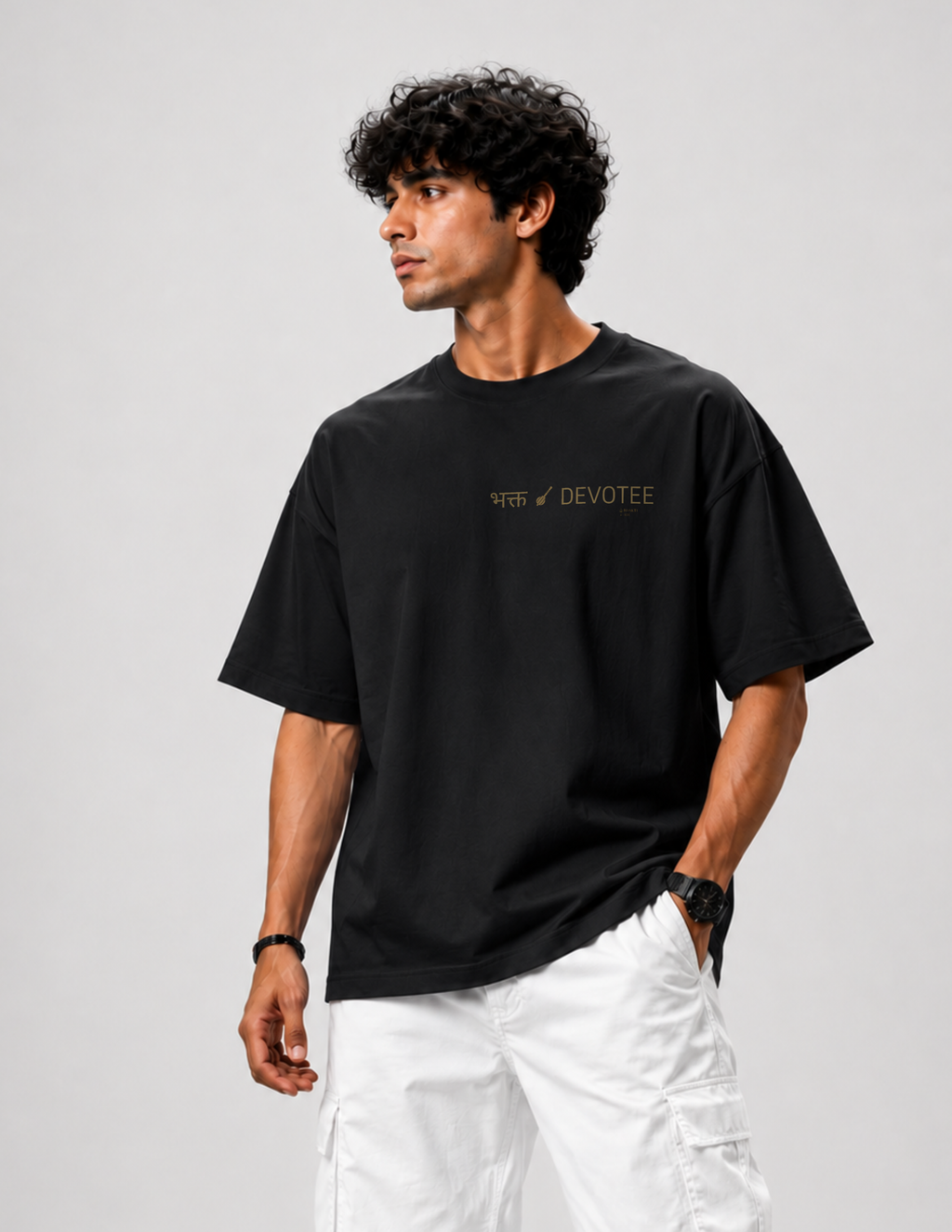 DEVOTEE (भक्त) — Hanuman Oversized Tee