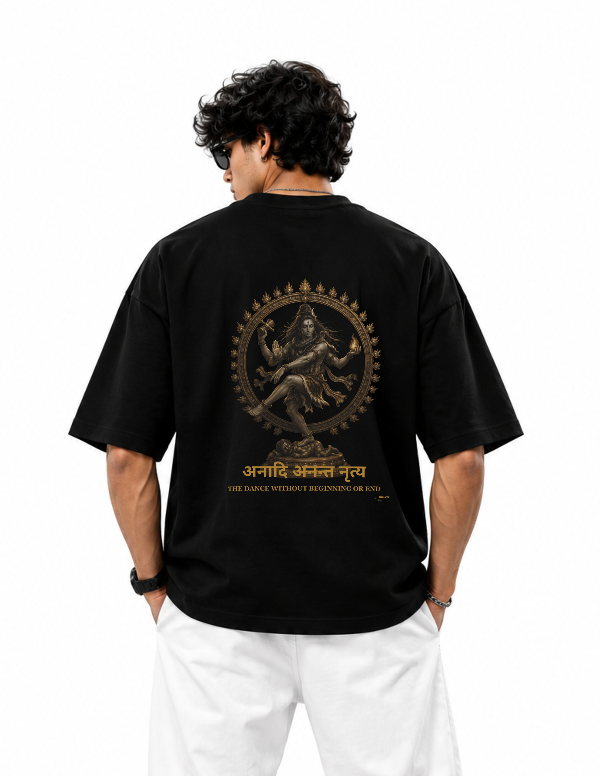 ETERNAL (अनादि) — Shiva Nataraja Oversized Tee