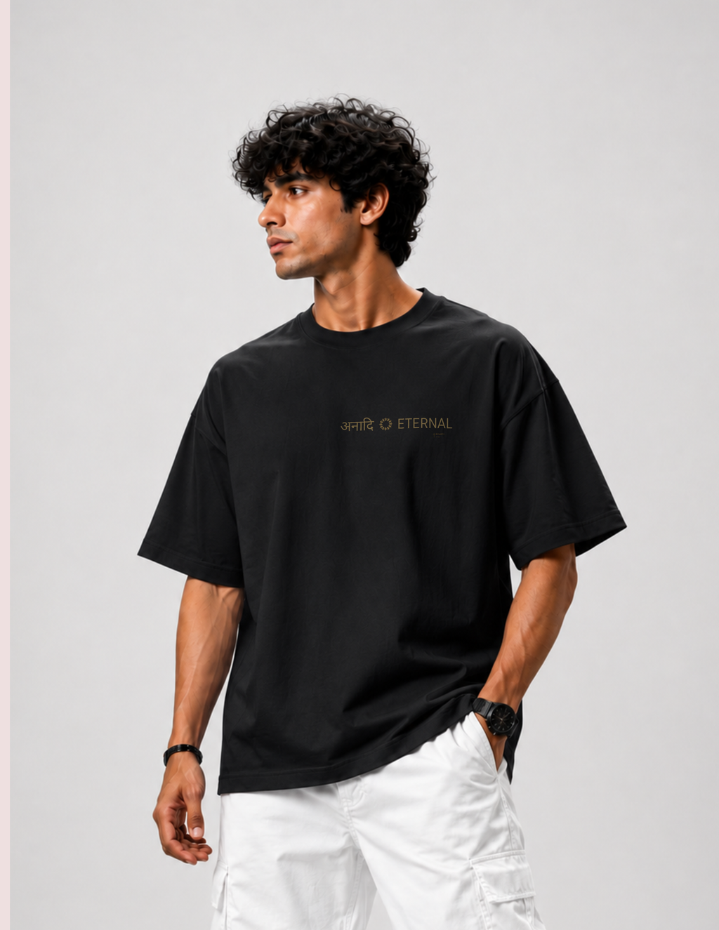 ETERNAL (अनादि) — Shiva Nataraja Oversized Tee