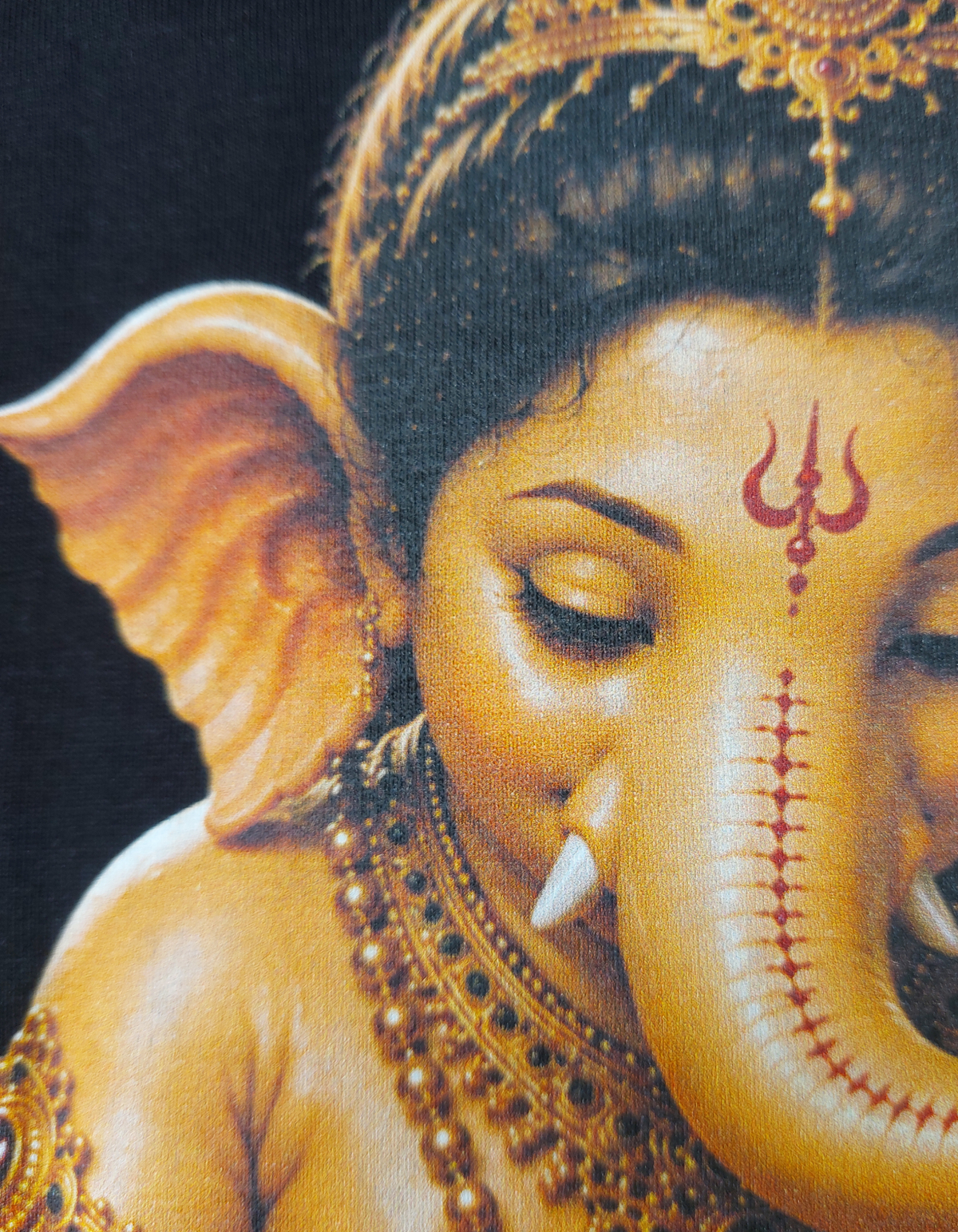 KNOWLEDGE (बुद्धि) — Ganesha Oversized Tee