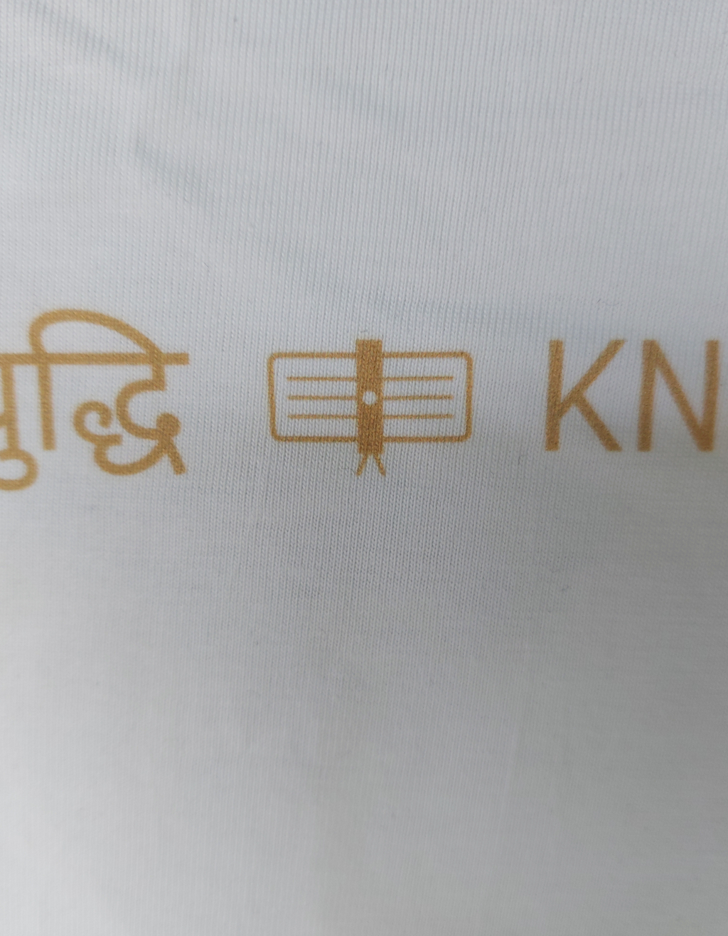KNOWLEDGE (बुद्धि) — Ganesha Oversized Tee