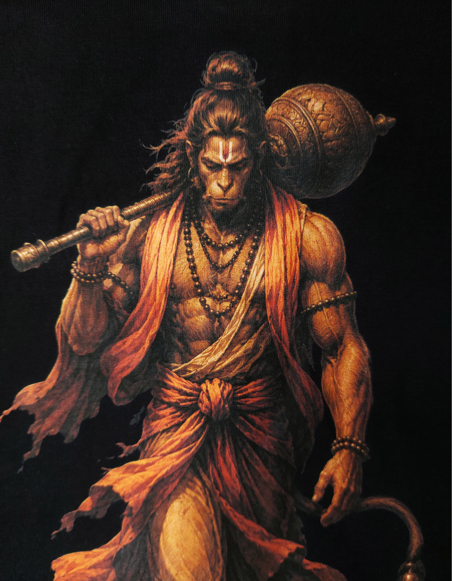 ANJANEYA (गदापाणि) — Hanuman Oversized Tee
