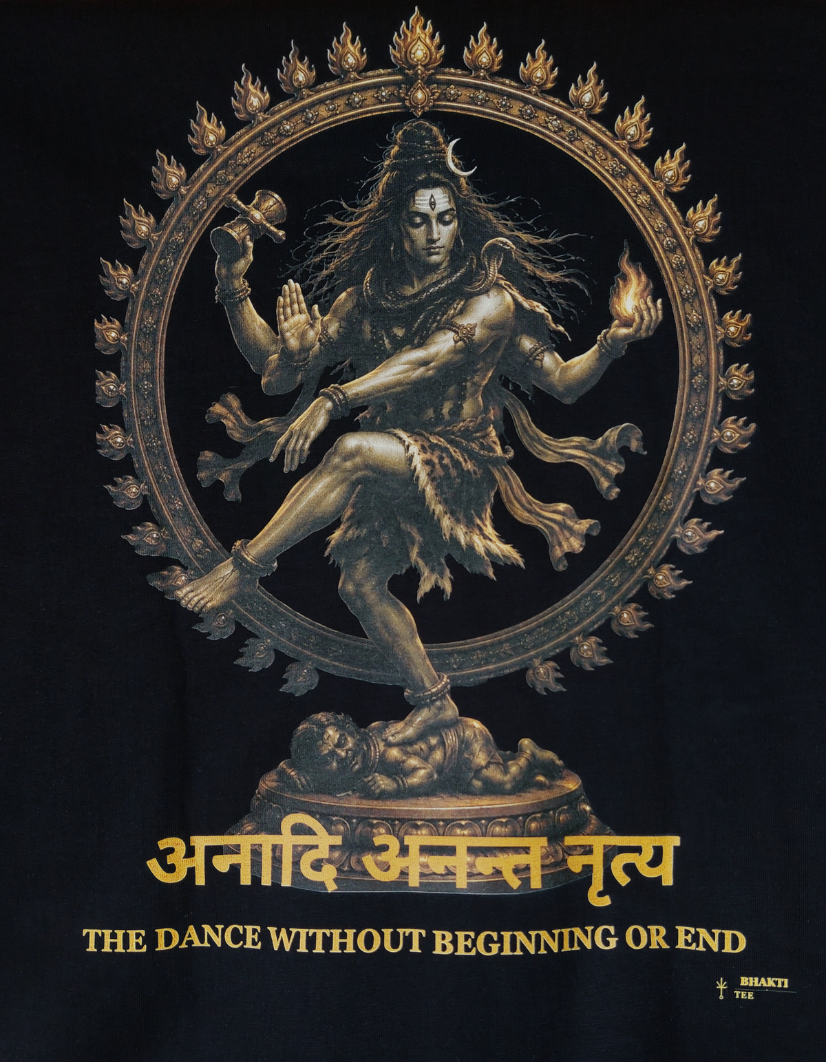 ETERNAL (अनादि) — Shiva Nataraja Oversized Tee