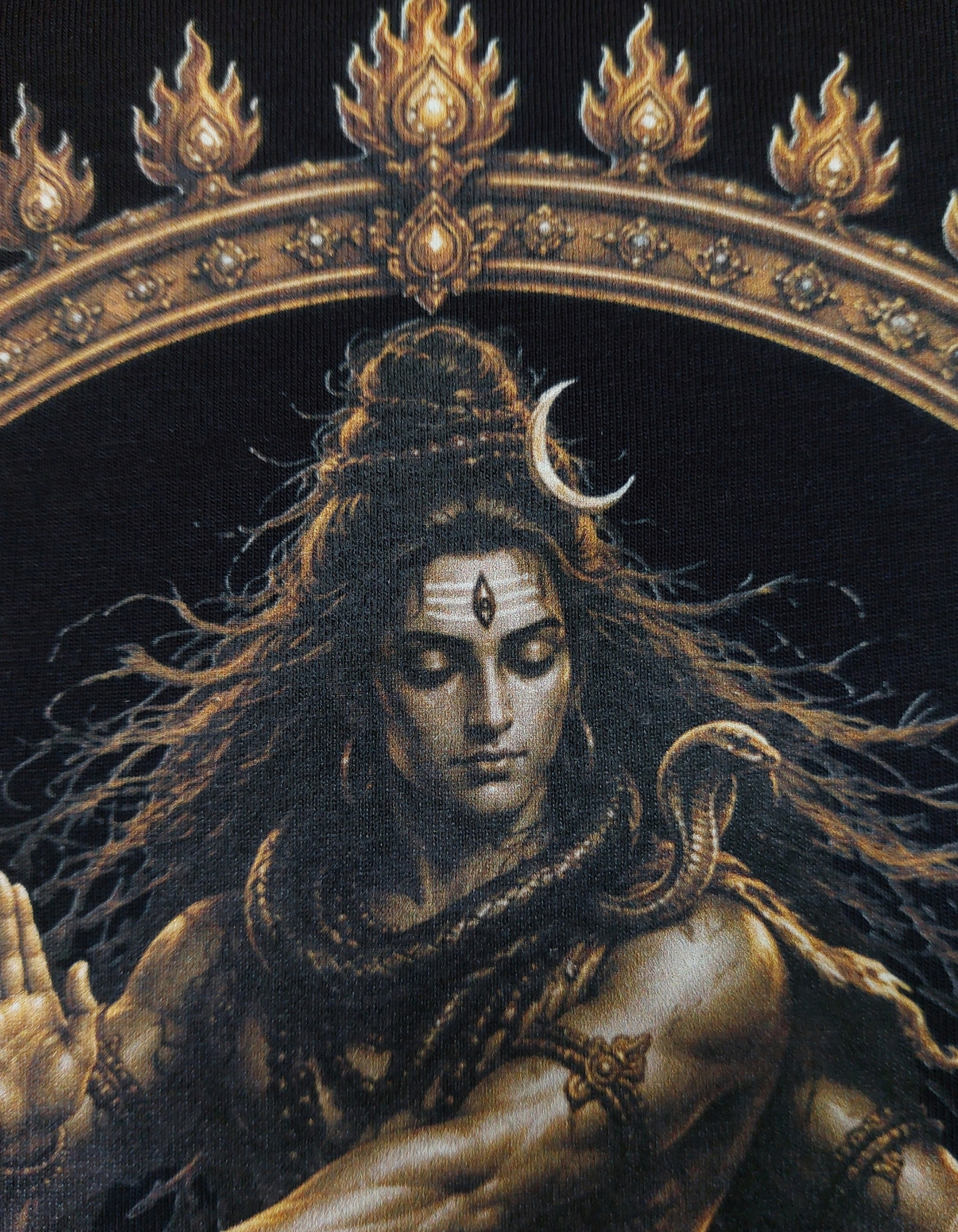 ETERNAL (अनादि) — Shiva Nataraja Oversized Tee
