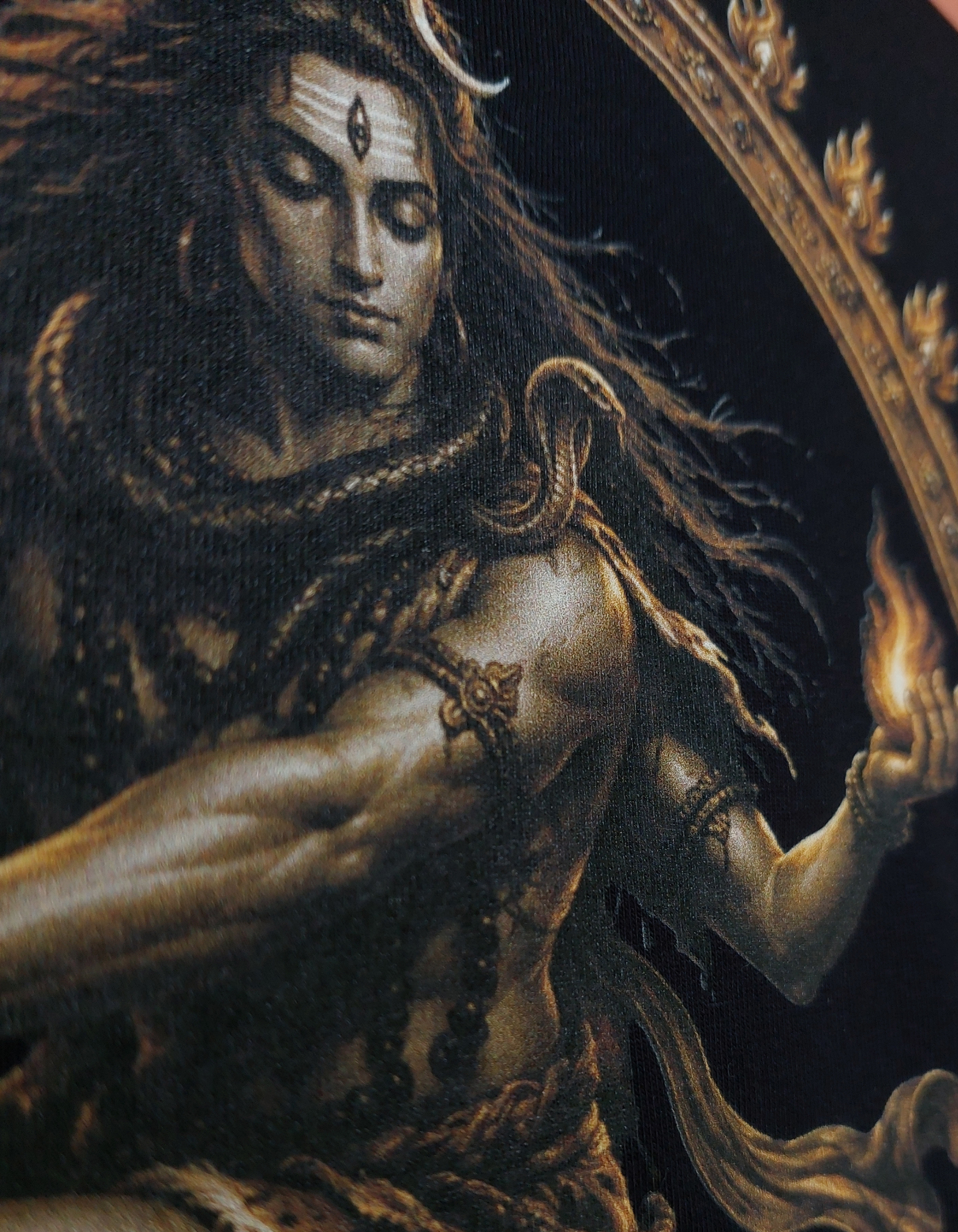 ETERNAL (अनादि) — Shiva Nataraja Oversized Tee