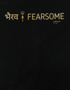 FEARSOME (भैरव) — Shiva Bhairava Oversized Tee