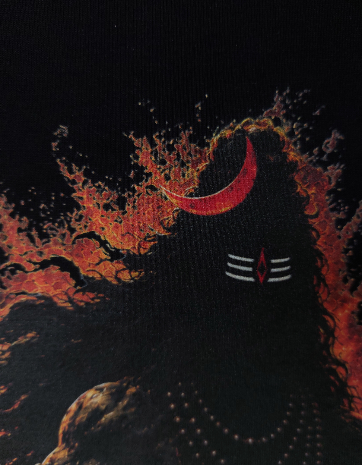 FEARSOME (भैरव) — Shiva Bhairava Oversized Tee