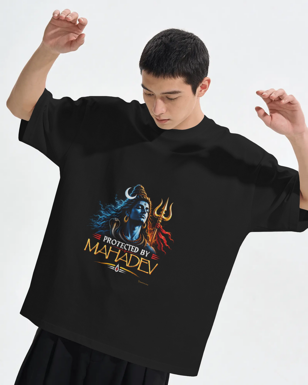 Mahadev Kavach Tee