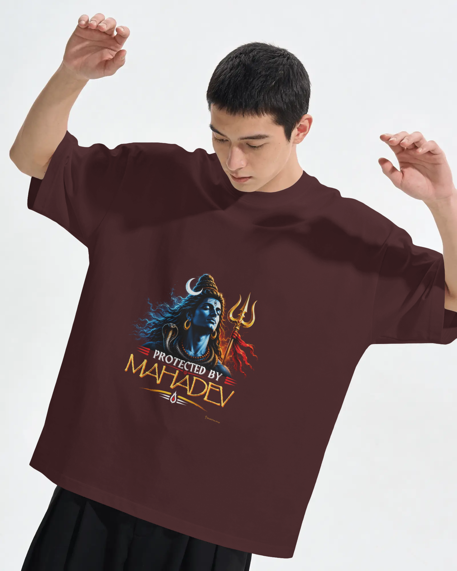 Mahadev Kavach Tee