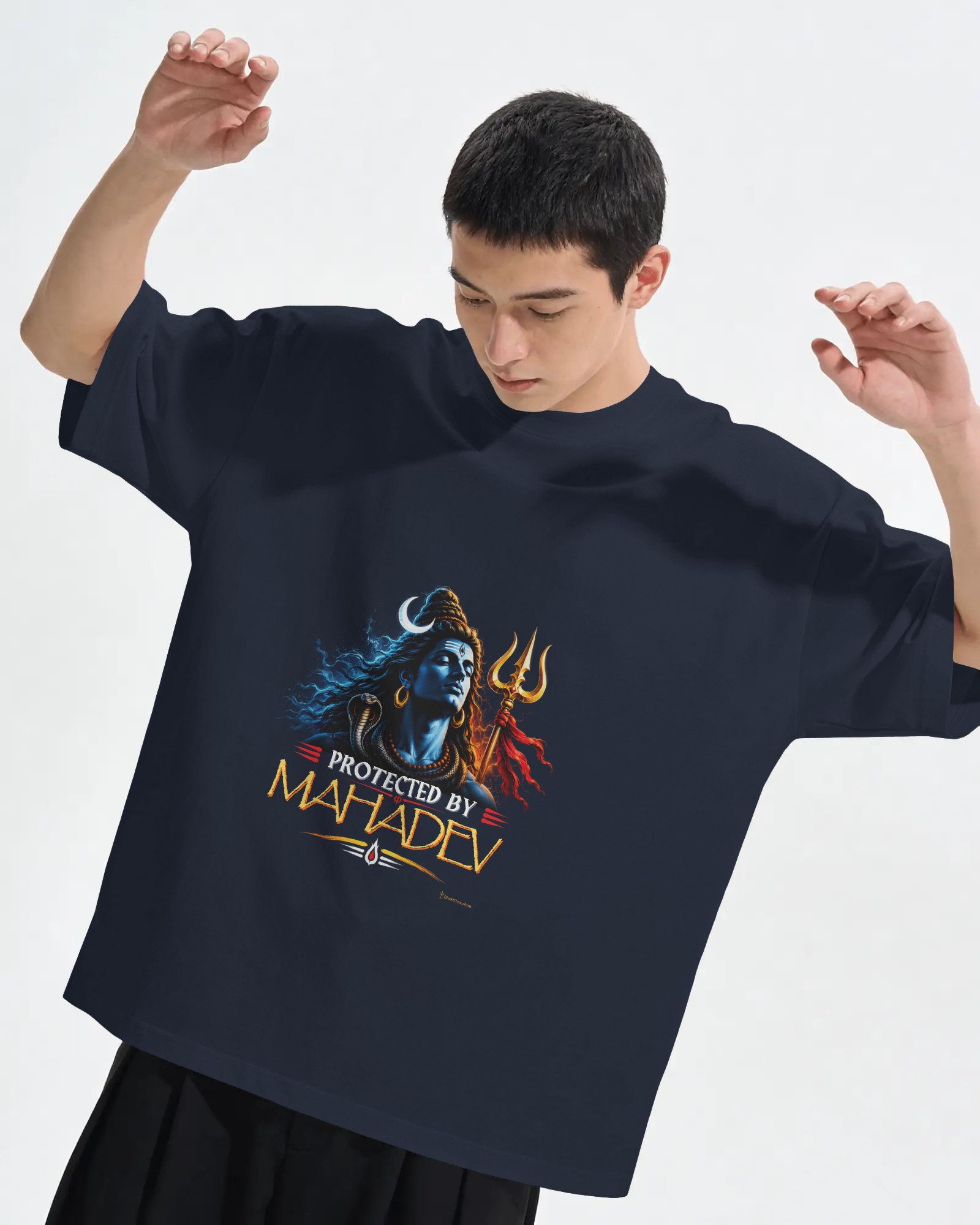 Mahadev Kavach Tee